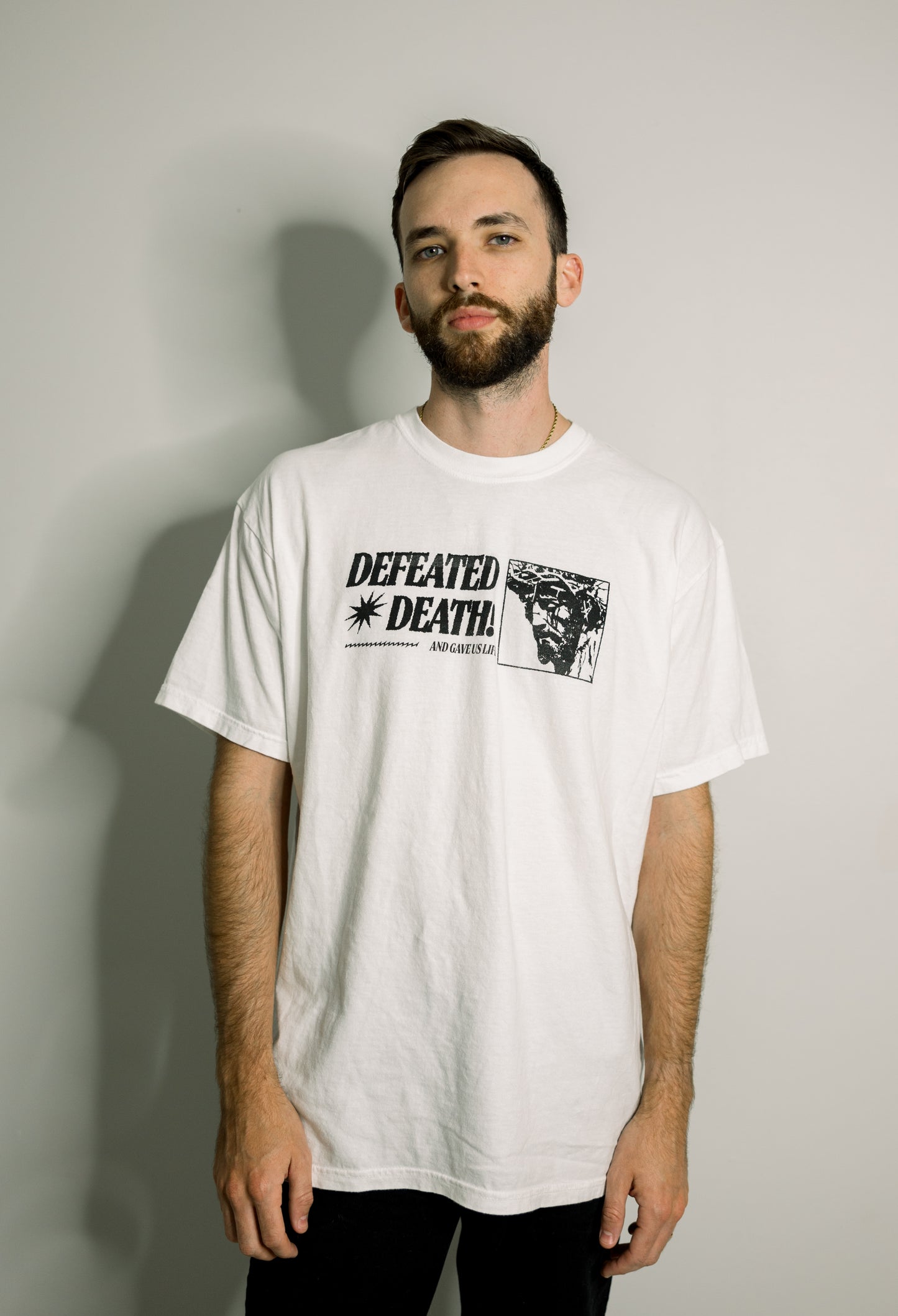 DEFEATED DEATH GRAPHIC T